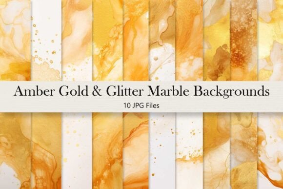 Amber Gold Marble Backgrounds: A Designer's Touch of Luxury