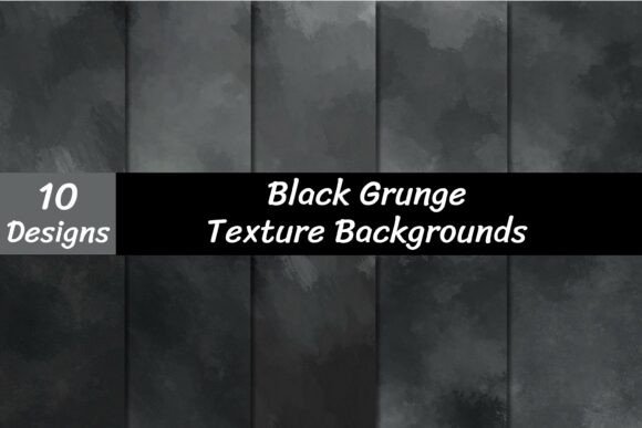 Black Grunge Texture Backgrounds: Raw, Edgy Visual Impact