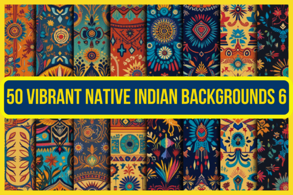 Exploring Native American Pattern Backgrounds 6: A Designer's Asset