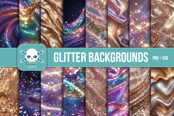 Glitter Backgrounds: Adding Sparkle to Your Creative Projects
