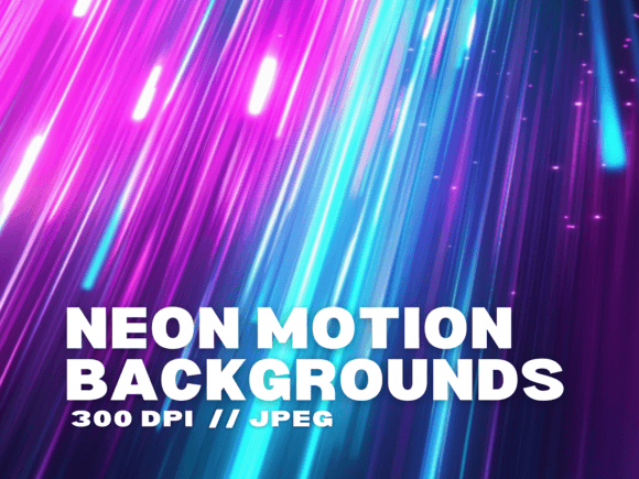 Neon Motion Backgrounds: A Visual Toolkit for High-Impact Design