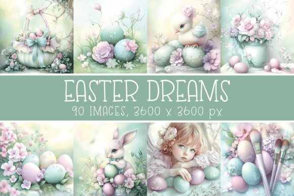Refreshing Your Spring Projects with Pastel Easter Digital Paper Backgrounds
