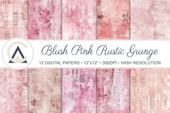 Unleash Your Creativity with Seamless Blush Pink Grunge Backgrounds