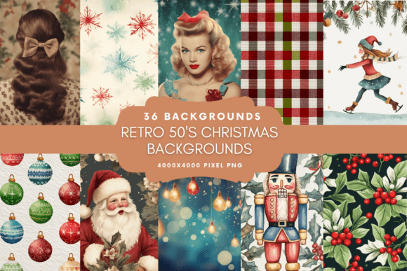 Unlocking Mid-Century Charm: The Ultimate Retro 50's Christmas Backgrounds