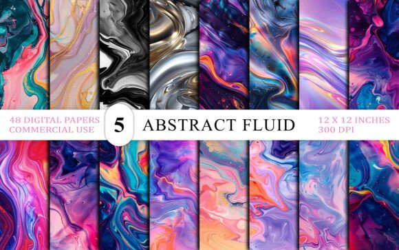 Vivid Marble Swirl Backgrounds: A Designer's Fluid Toolkit