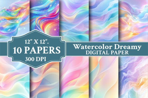 Watercolor Dreamy Backgrounds: A Designer's Go-To for Soft Impact